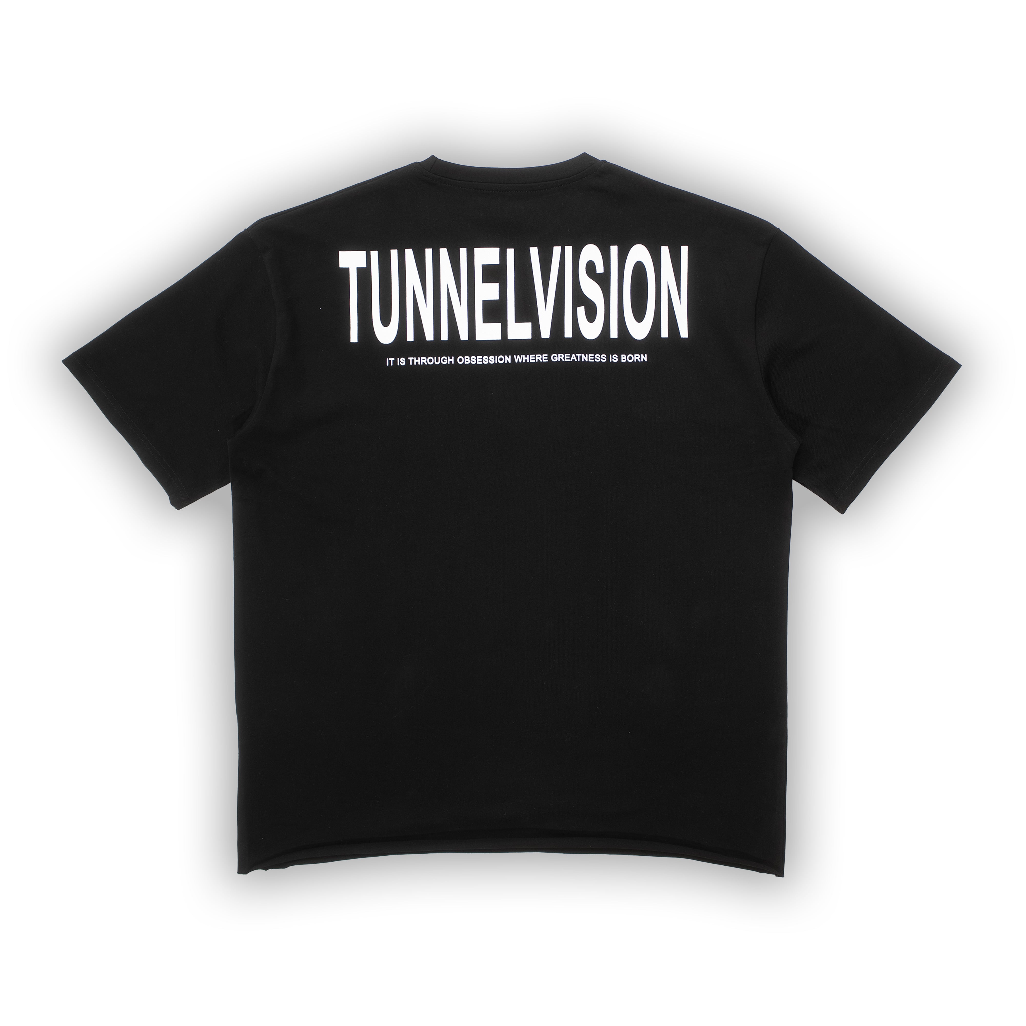 Tunnel Vision (Black) Ultra-Heavy Super Oversized T – VSRL