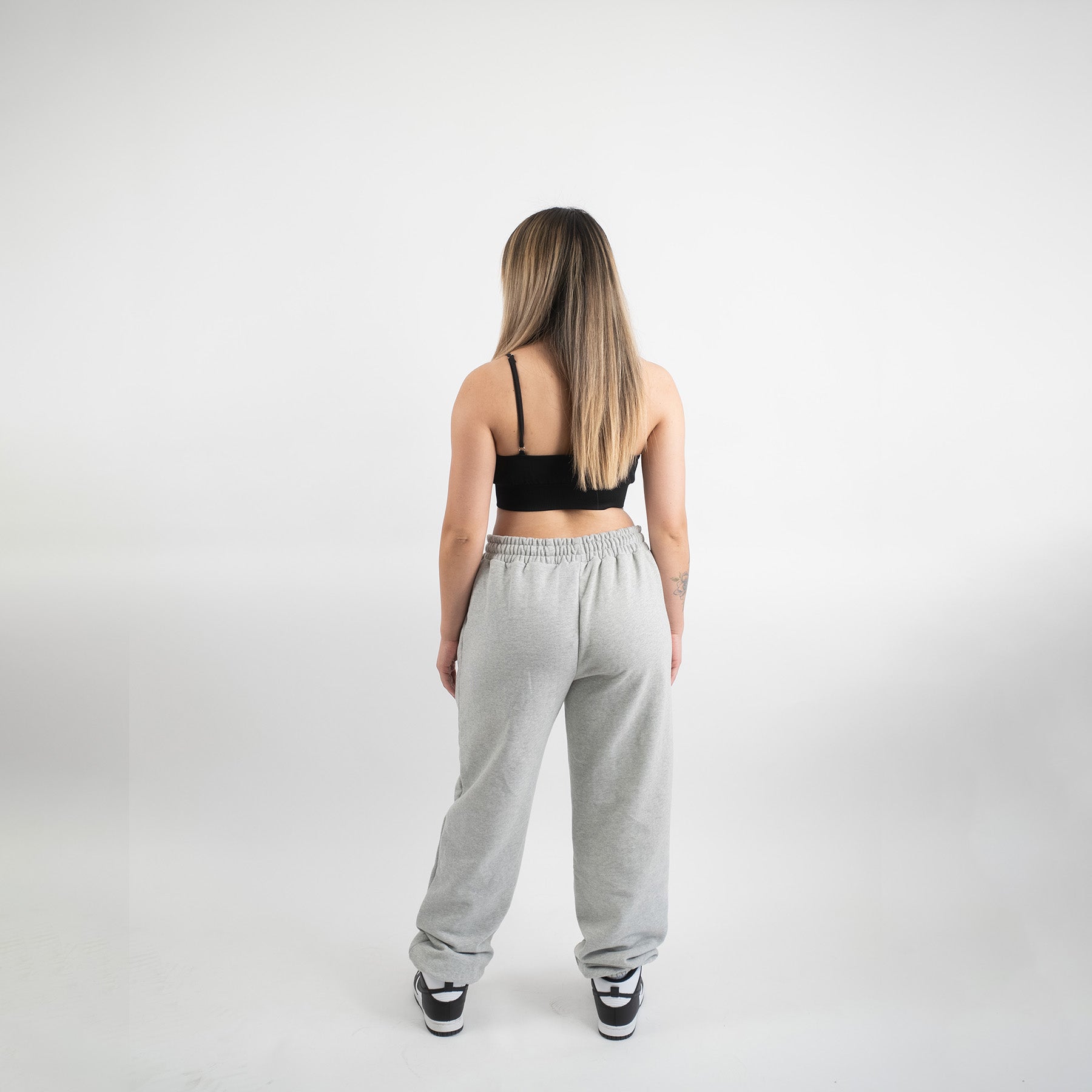 パンツ SO ORIGINAL BAGGY TRACK PANTS STEEL GRAY Y2K Gorpcore Gray Teeptown Track track pants for Women