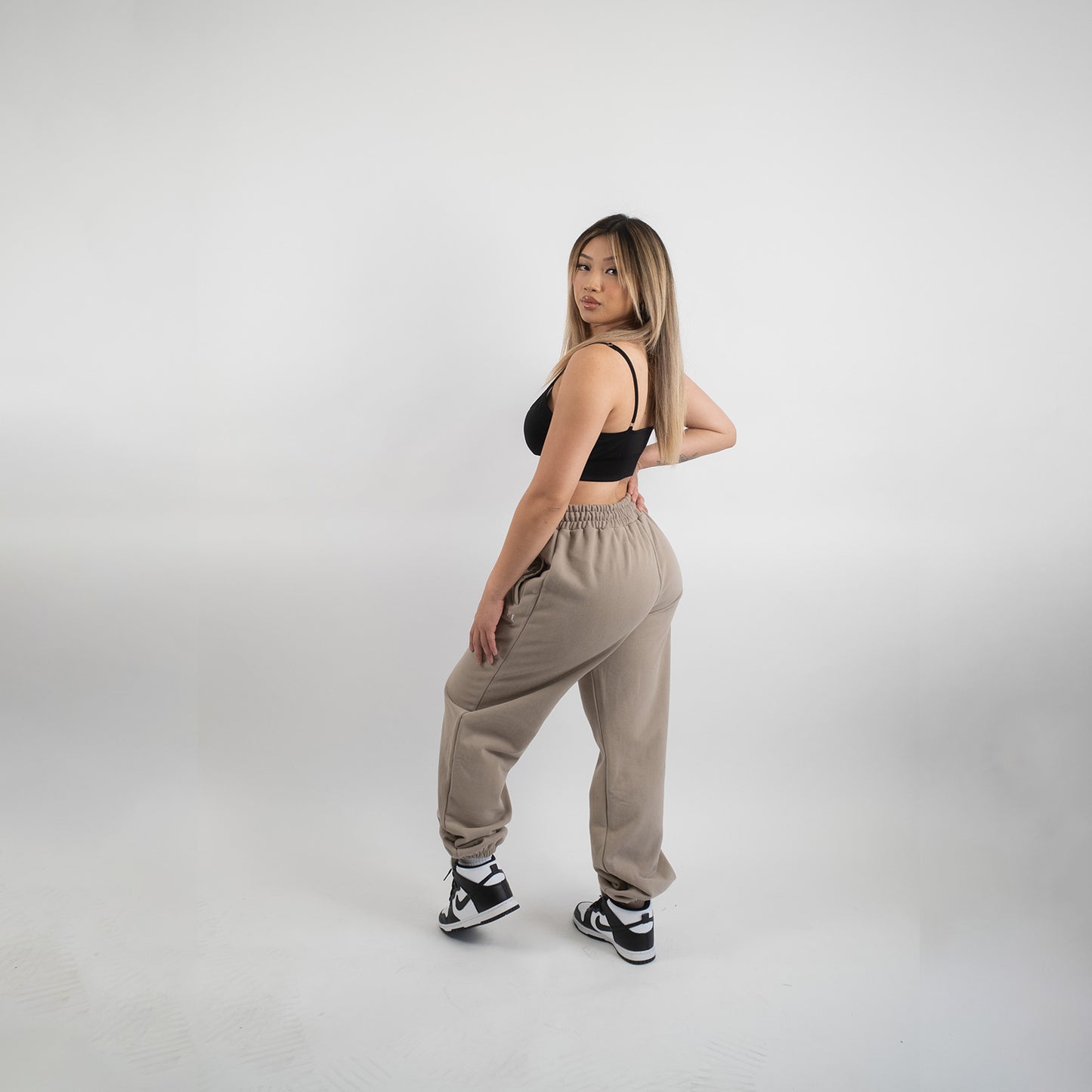 Original Heavyweight Baggy Joggers (Sand) - Main Image