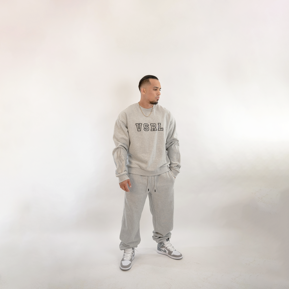 Undeniable (Grey) Heavy Oversized Sweater