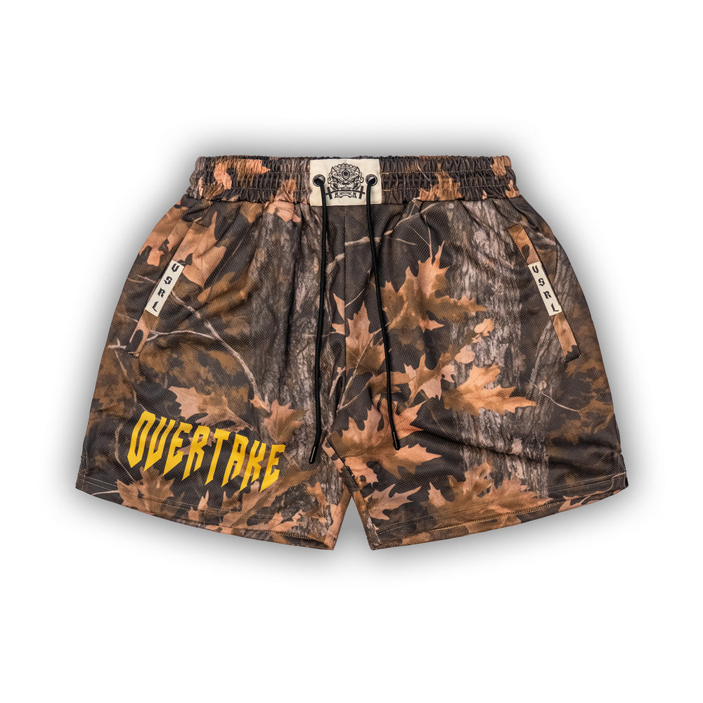 
                      
                        Overtake (Autumn Camo) Mesh Shorts
                      
                    