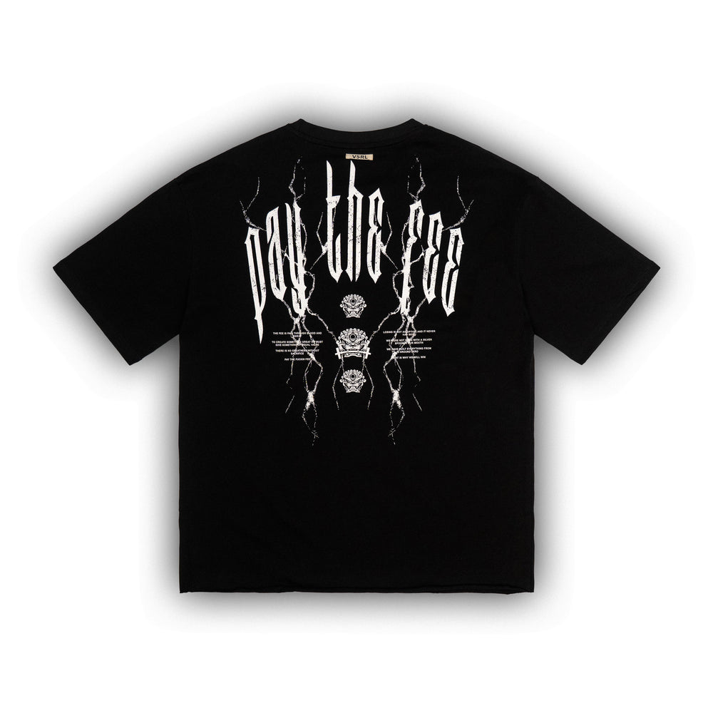 
                      
                        Pay The Fee (Black) Ultra-Heavy Super Oversized T
                      
                    
