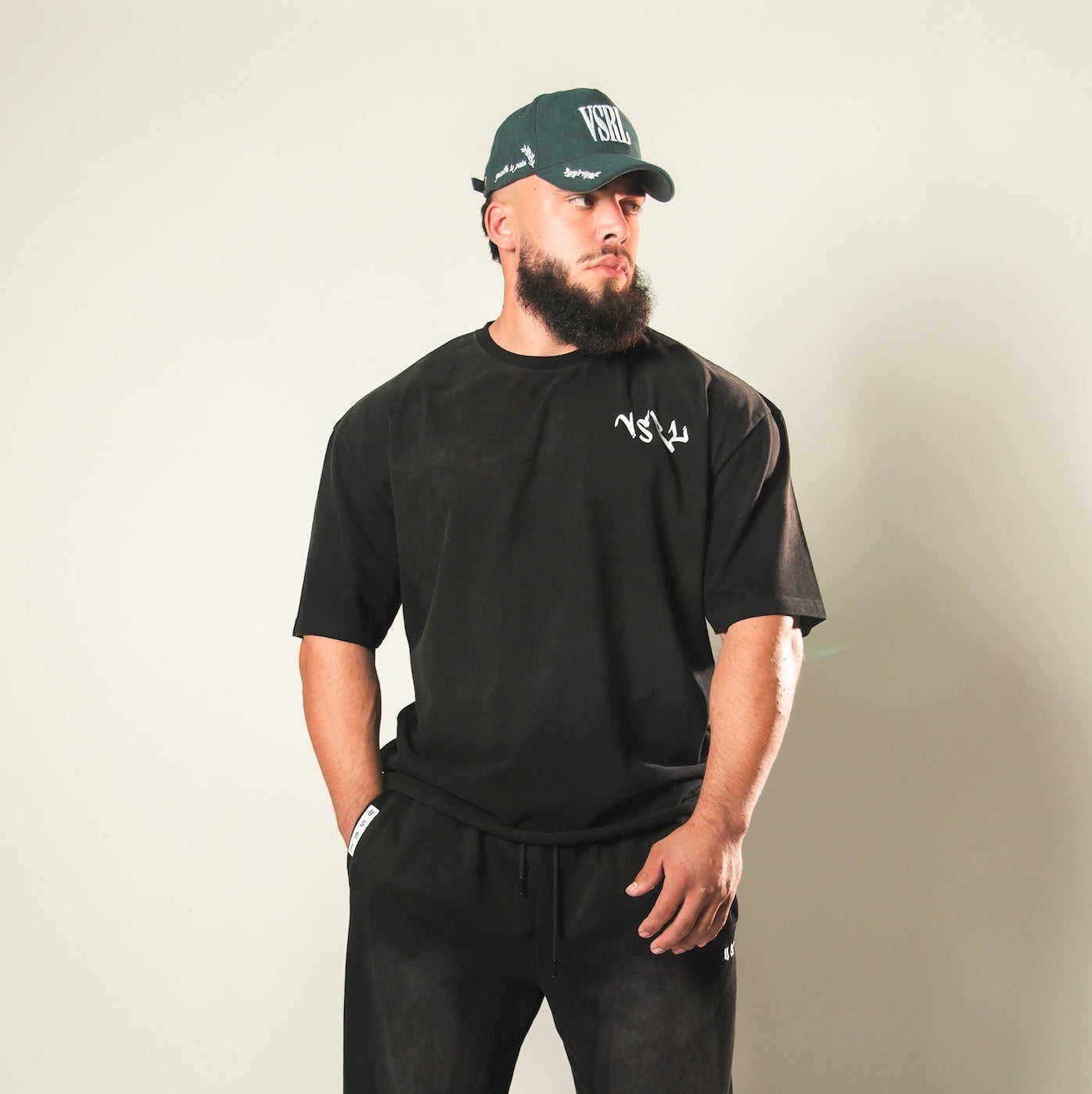 Success is Revenge (Sun Faded Black) Ultra-Heavy Super Oversized T