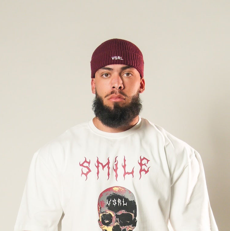Minimal VSRL Beanie (Maroon)