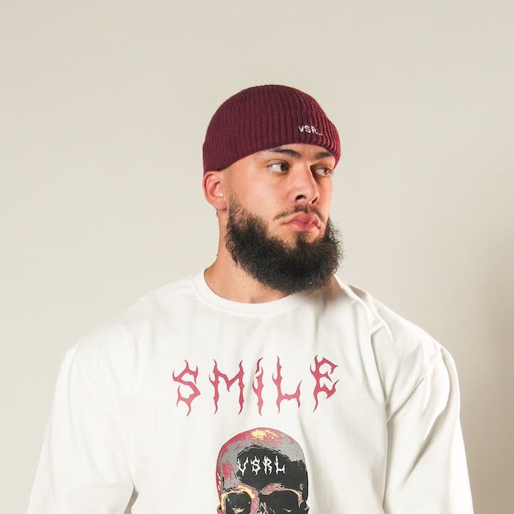 Minimal VSRL Beanie (Maroon)