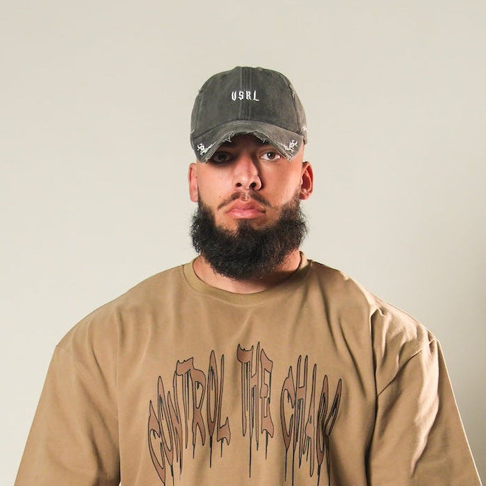 Training is Freedom Dad Hat (Acid Washed Black)