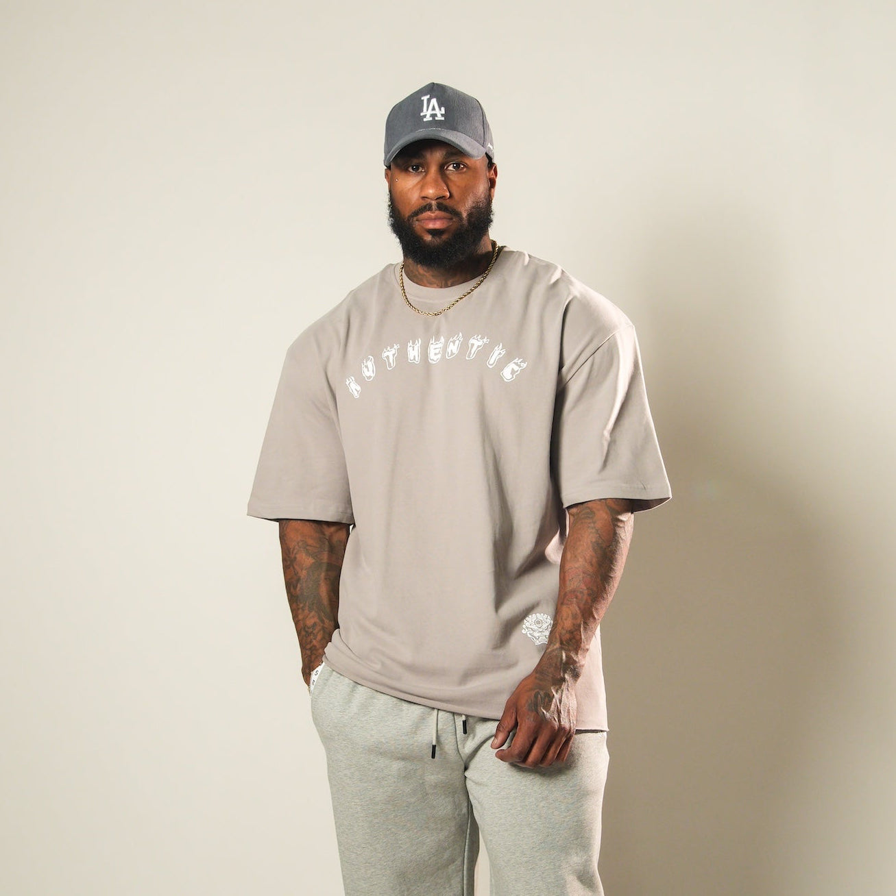 Authentic (Grey) Ultra-Heavy Super Oversized T