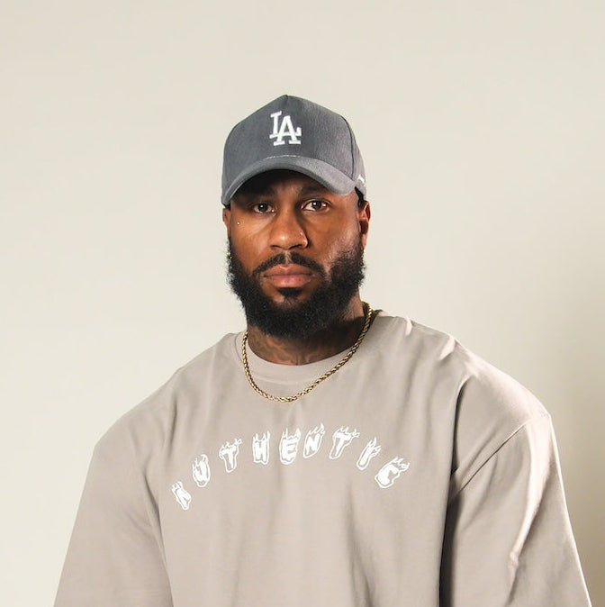 LA VSRL Corduroy Hat (Dark Grey)
