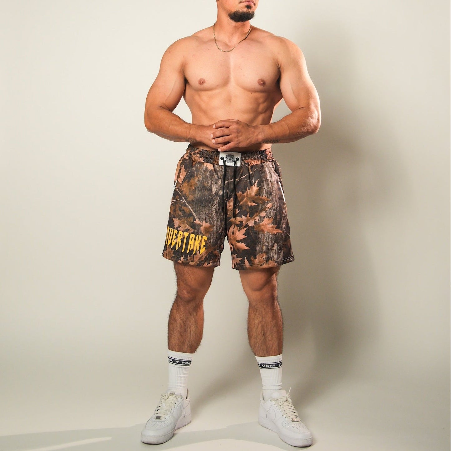Overtake (Autumn Camo) Mesh Shorts