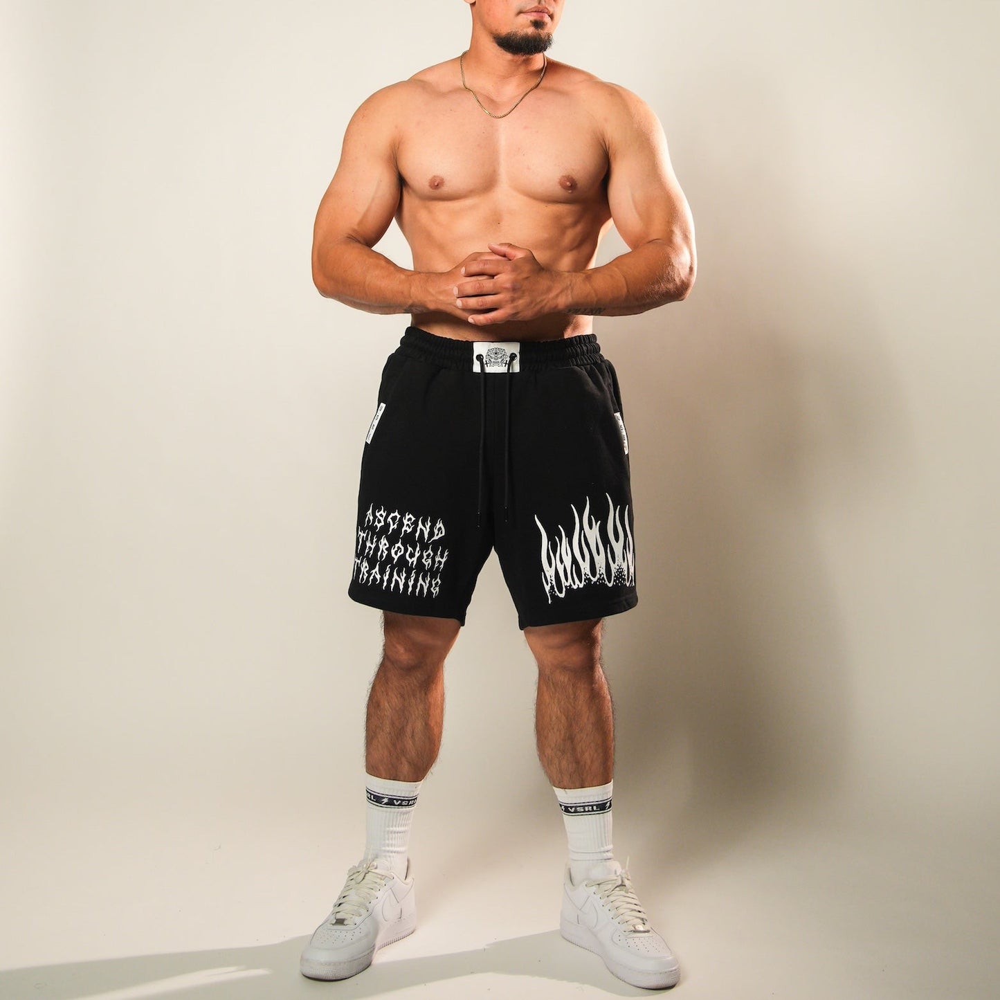 Ascend (Black) Heavyweight Cotton Shorts