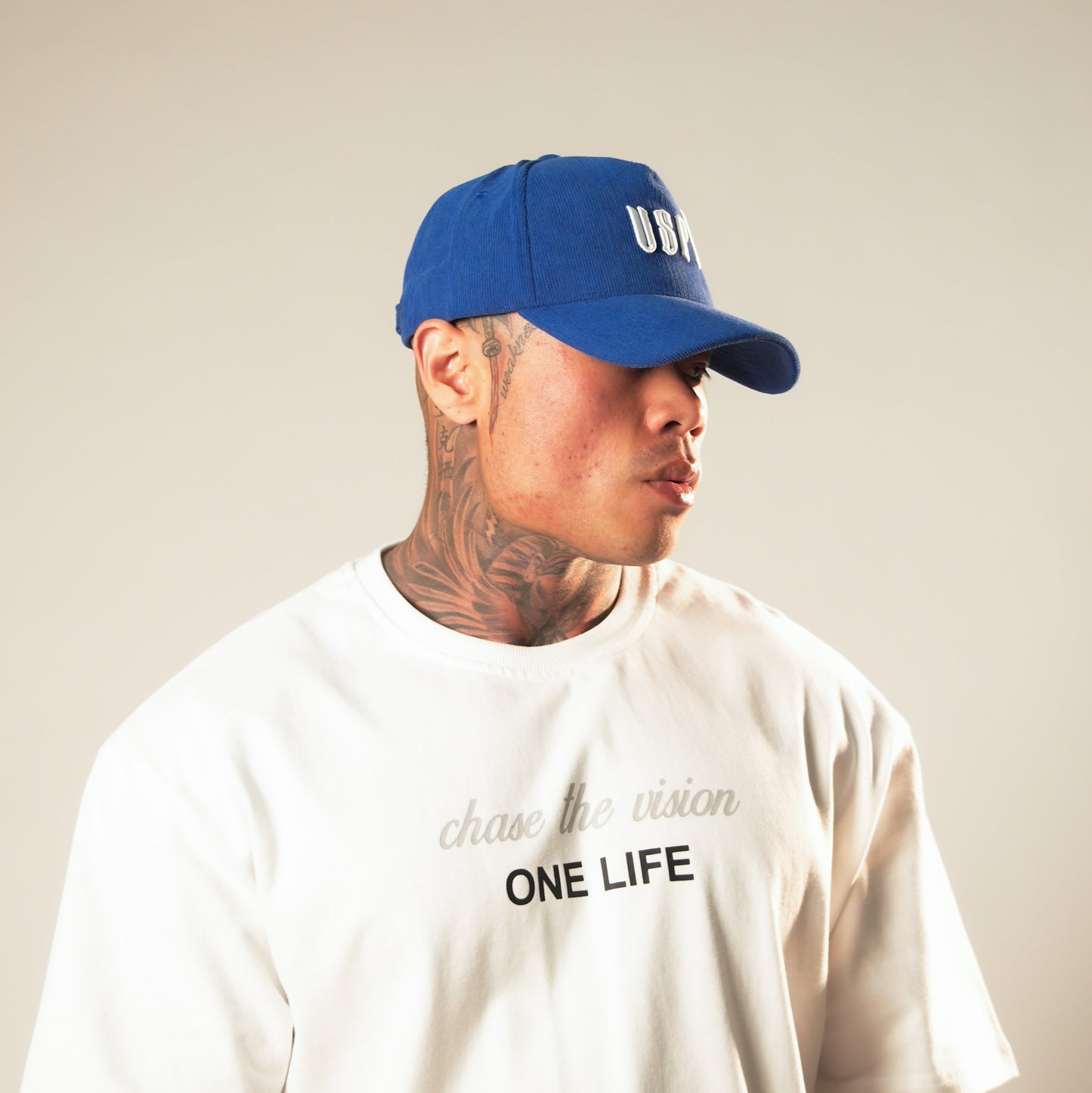 Minimal VSRL Corduroy Hat (Deep Blue)