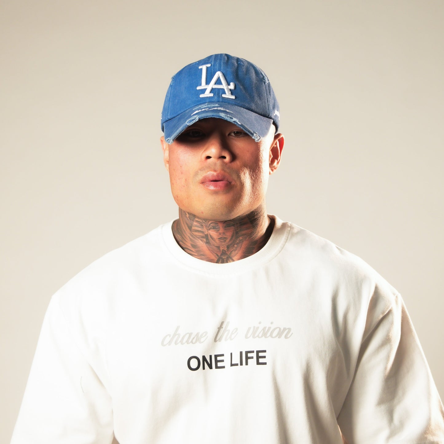 LA VSRL Dad Hat (Denim Blue)