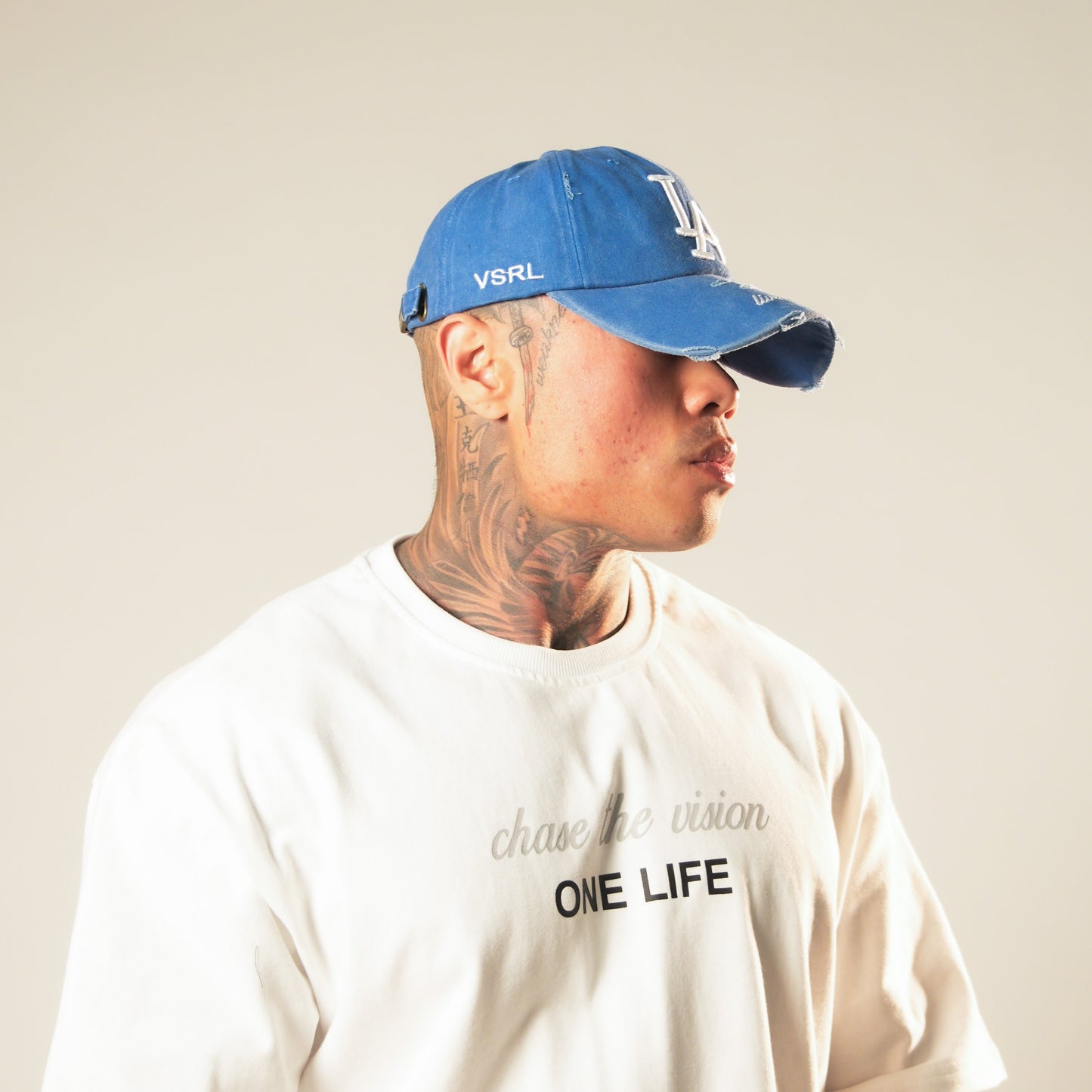 LA VSRL Dad Hat (Denim Blue)