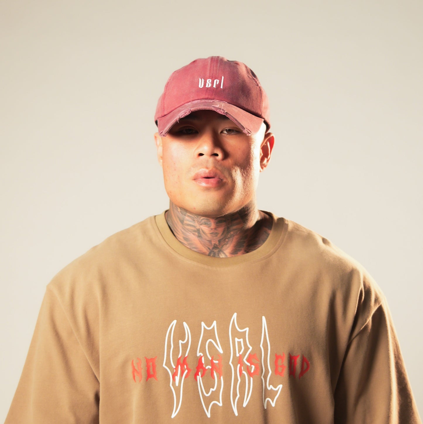 Minimal VSRL Dad Hat (Faded Red)