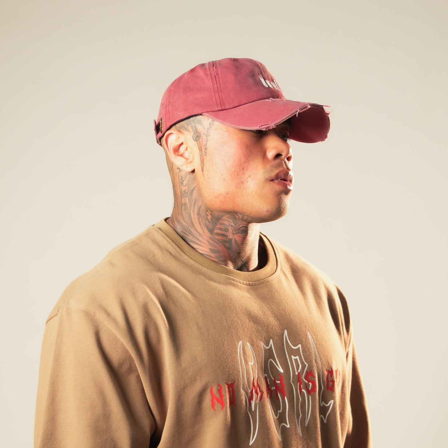 Minimal VSRL Dad Hat (Faded Red)