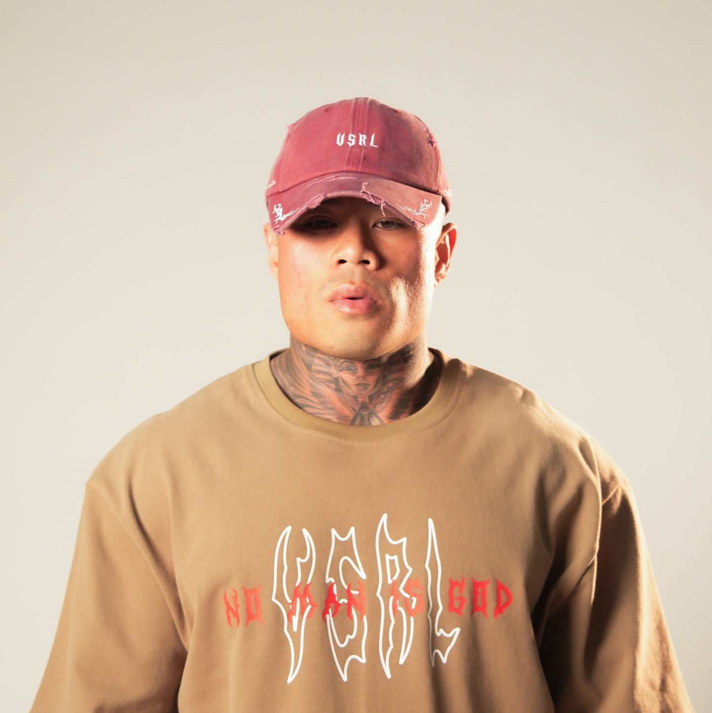 Training is Freedom Dad Hat (Faded Red)