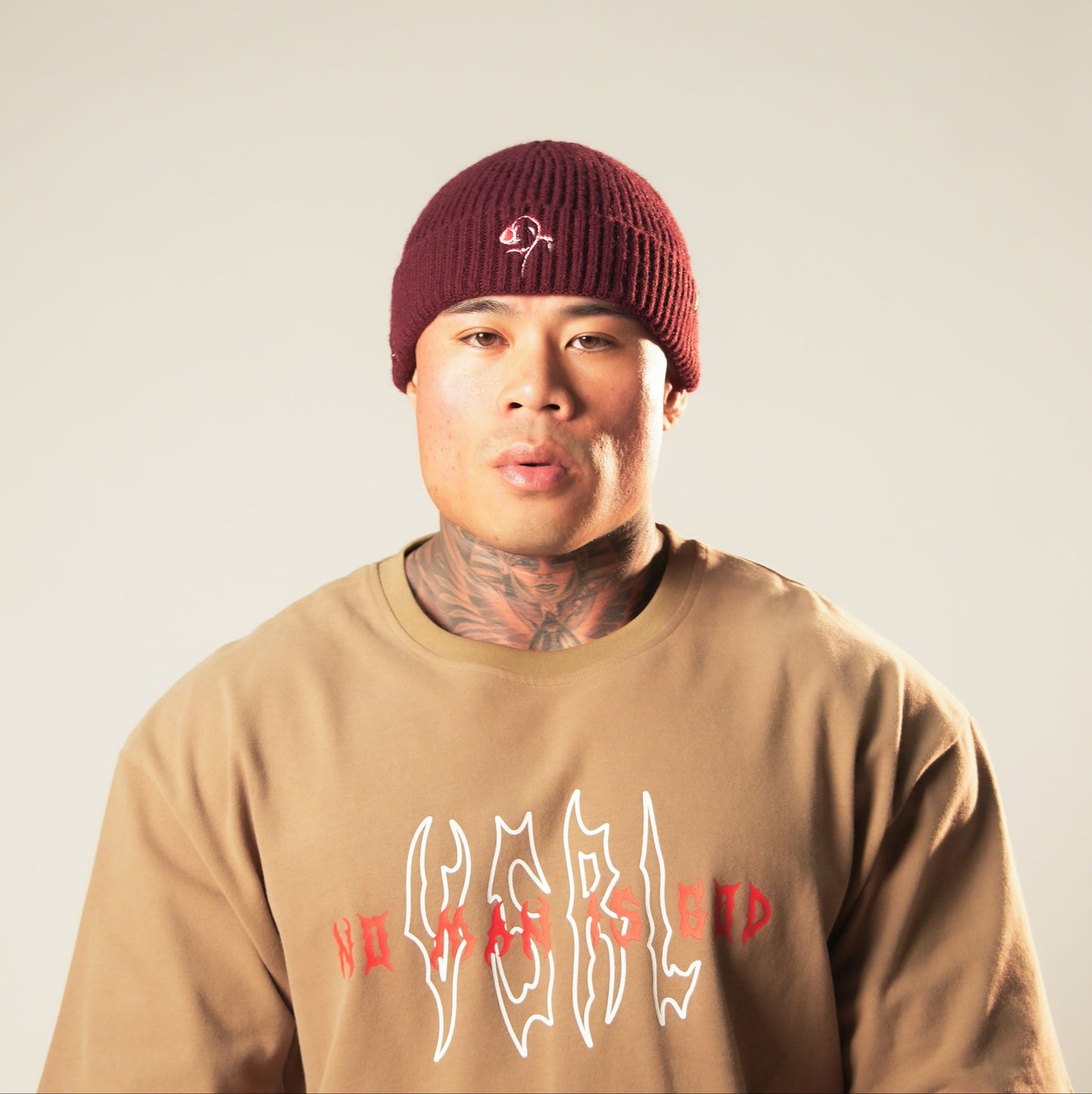One Life Beanie (Maroon)