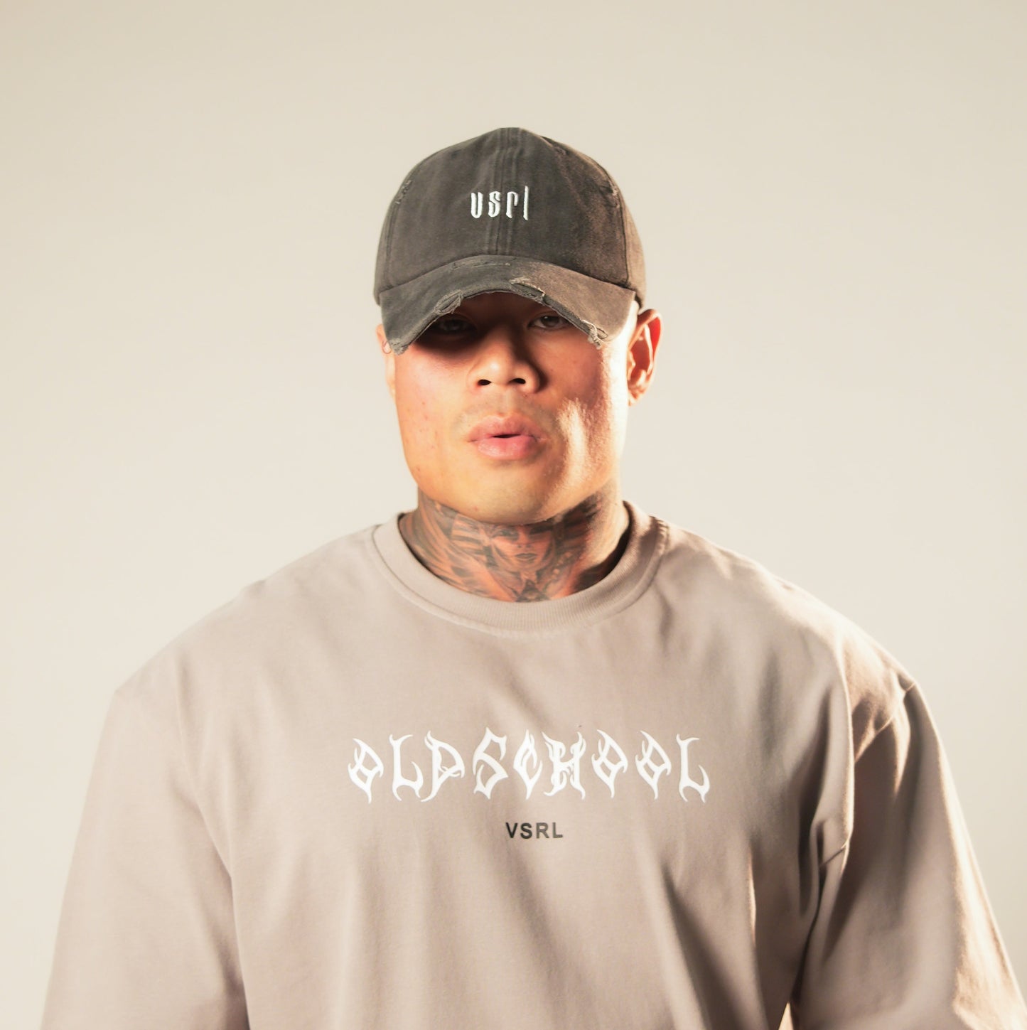 Minimal VSRL Dad Hat (Acid Washed Black)