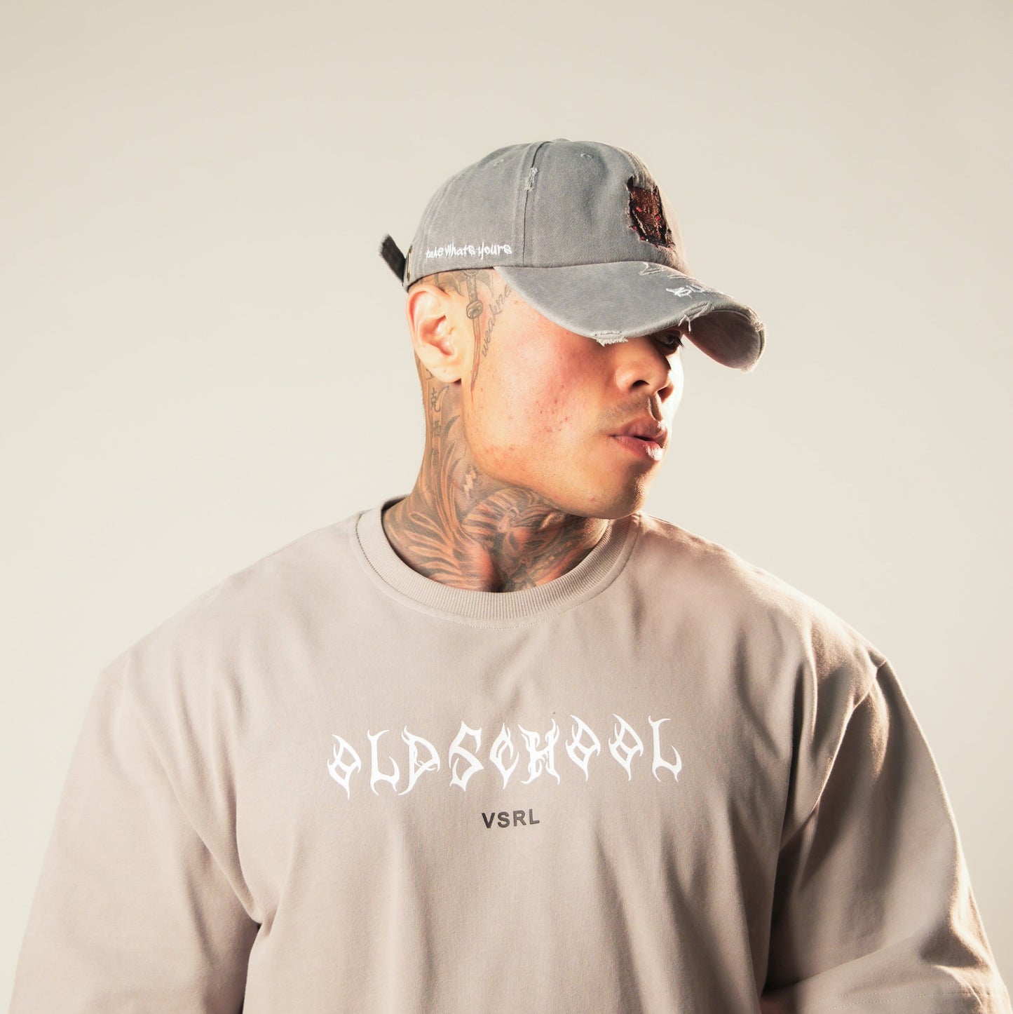 Bully Dad Hat (Cool Grey)