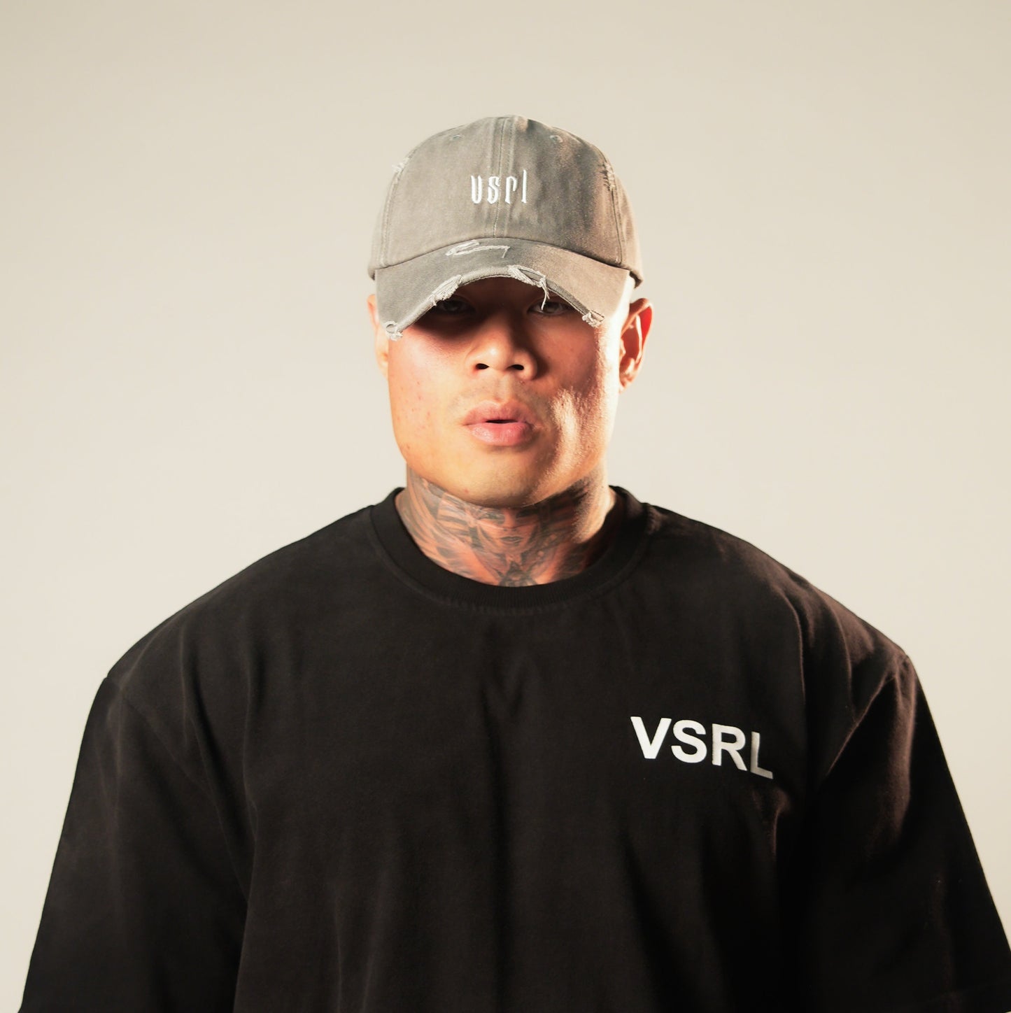 Minimal VSRL Dad Hat (Stone Grey)