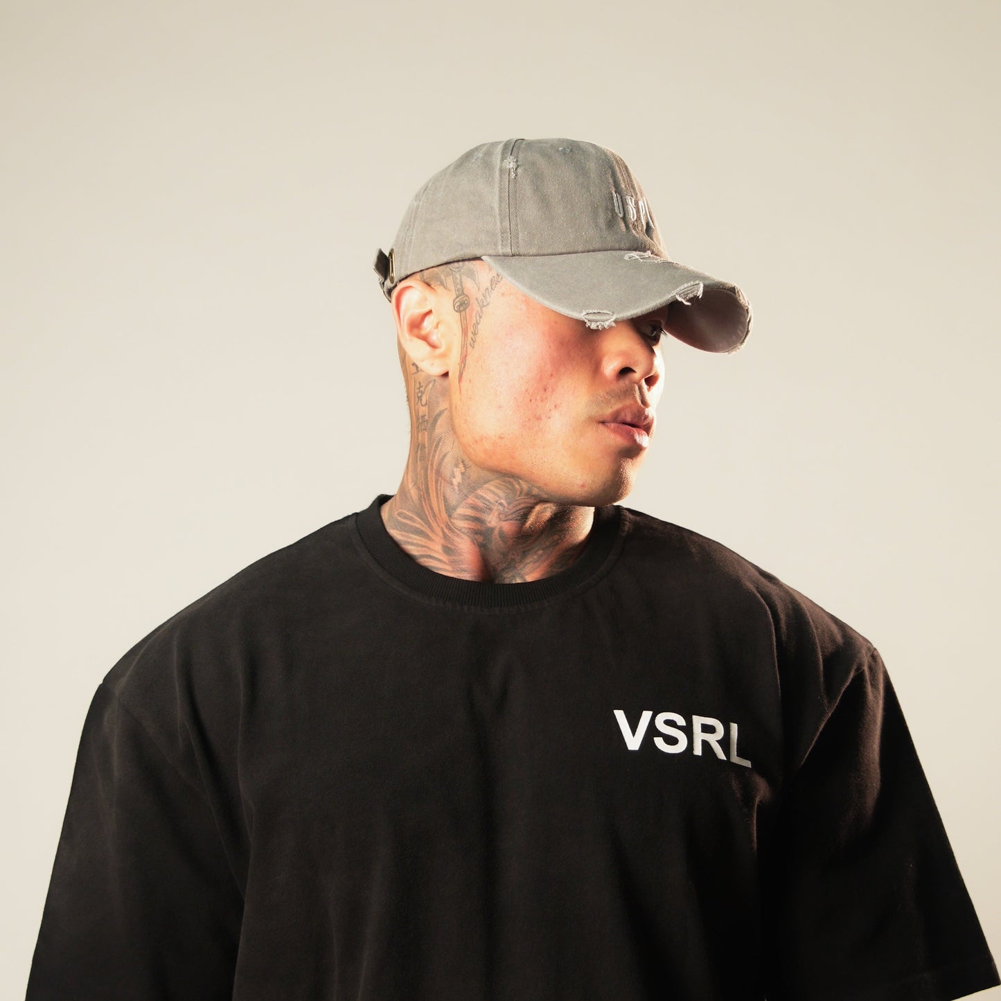 Minimal VSRL Dad Hat (Stone Grey)