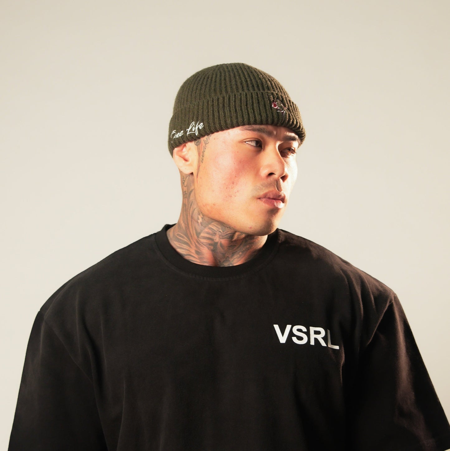 One Life Beanie (Deep Moss)