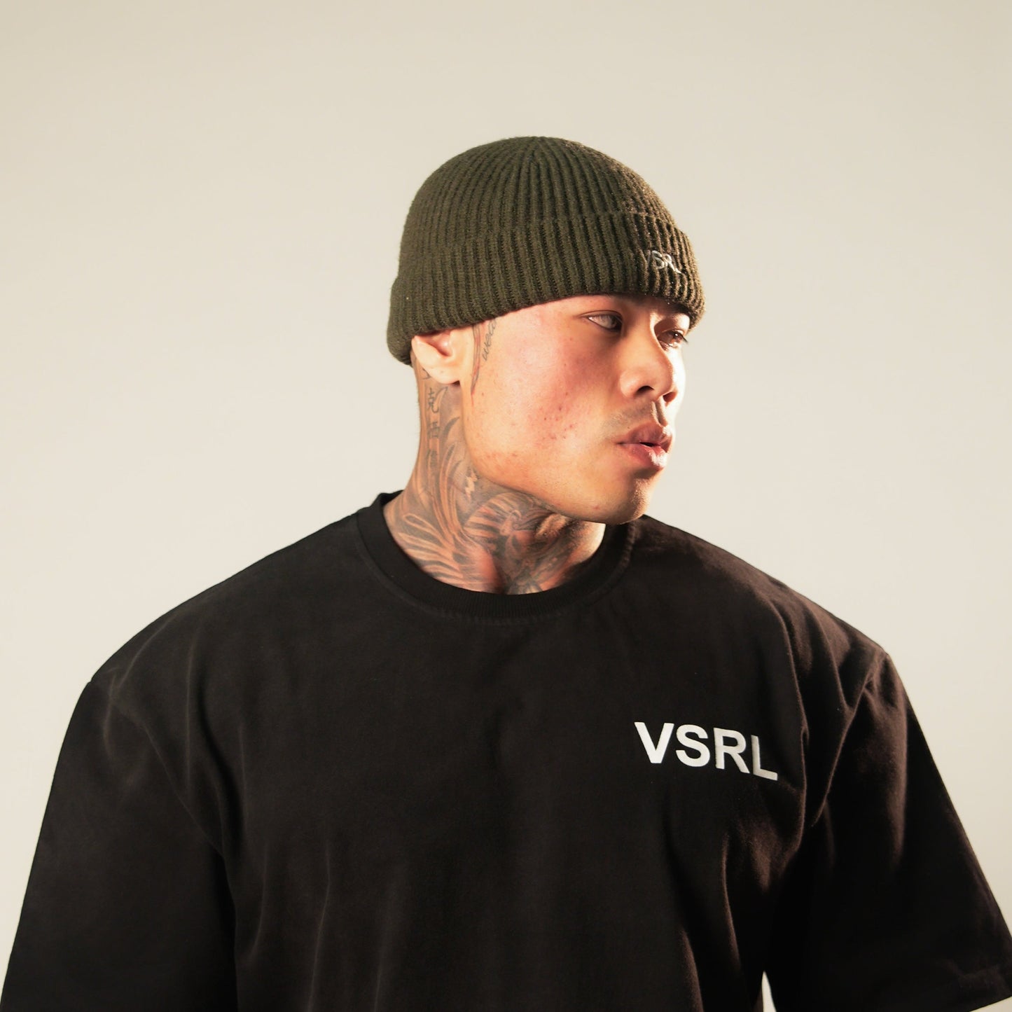 Minimal VSRL Beanie (Deep Moss)