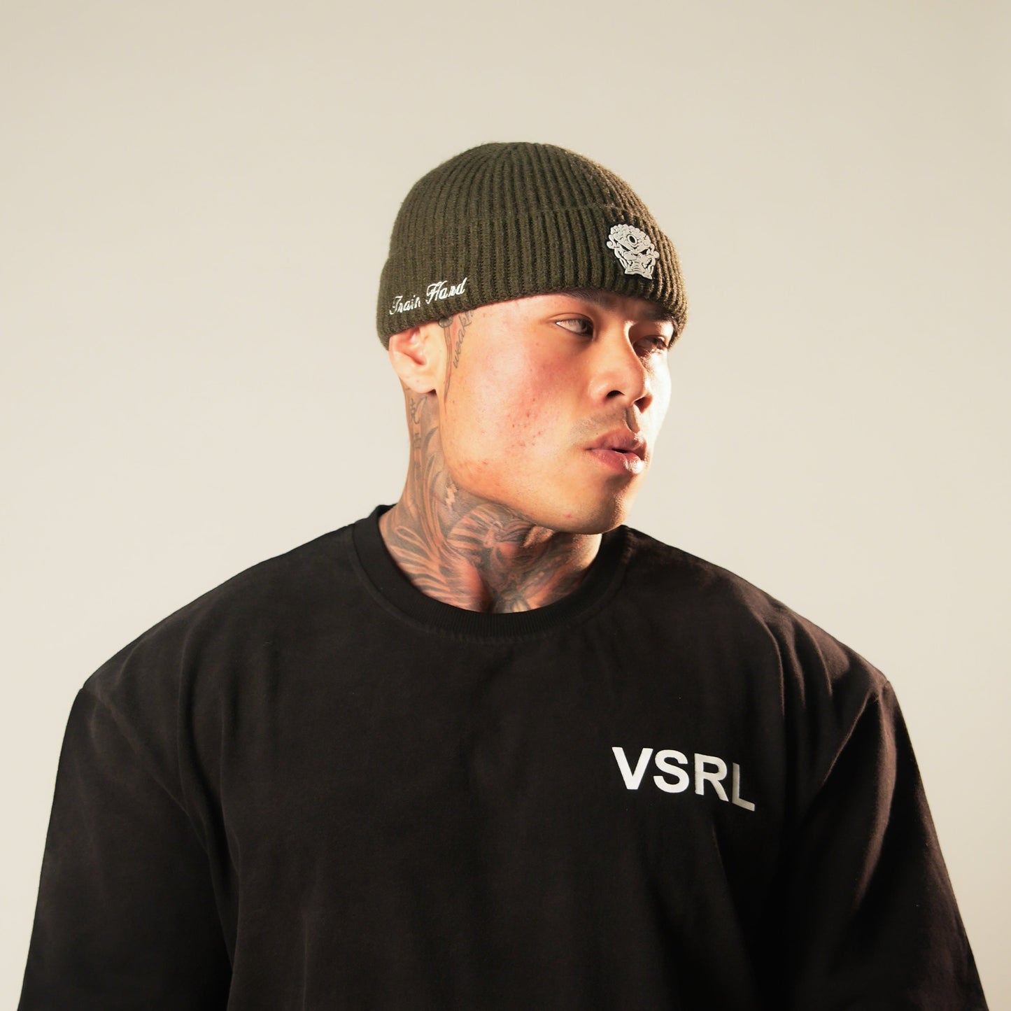VSRL Foo Dog Beanie (Deep Moss)