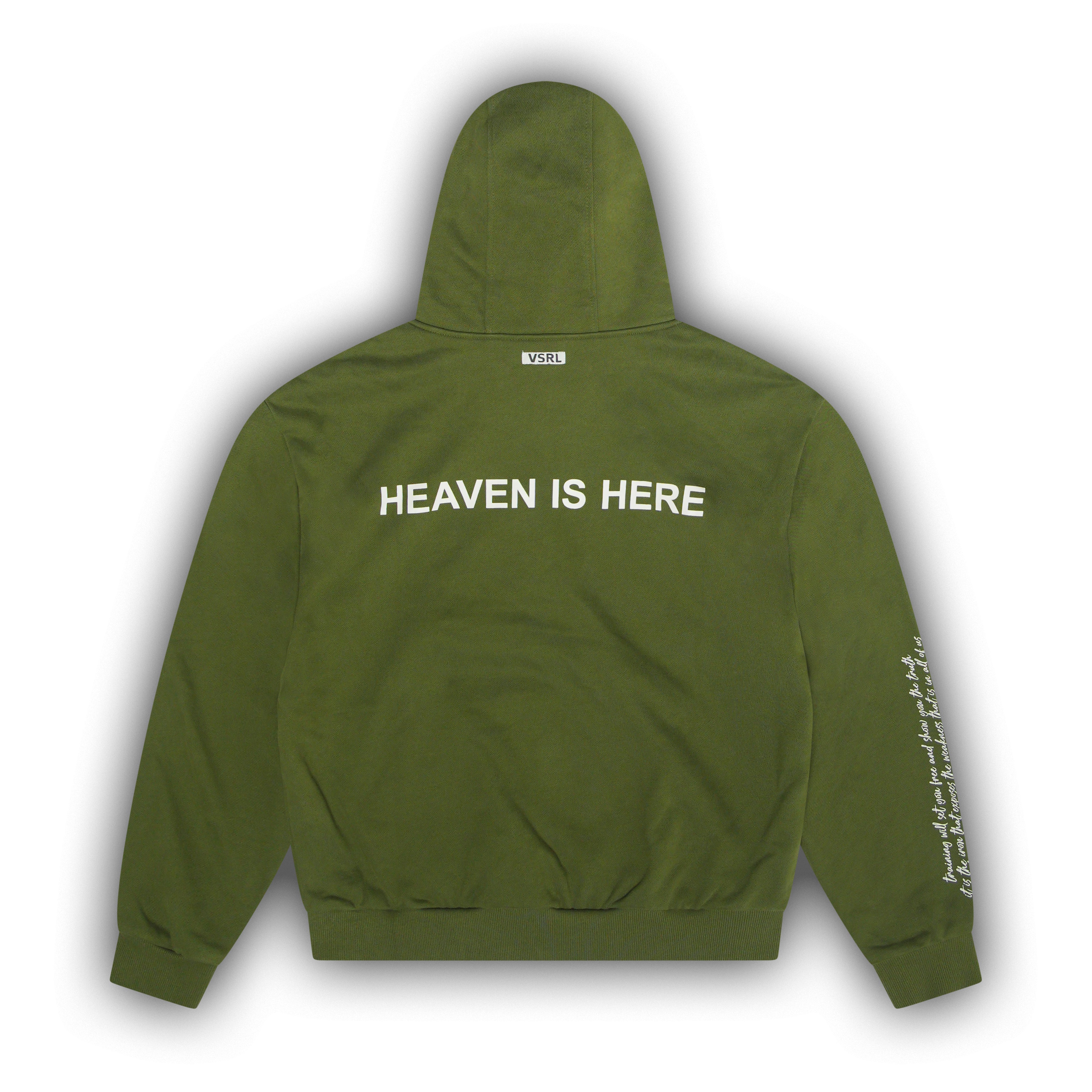 Ascension (Green) Heavy Oversized Pullover Hoodie – VSRL