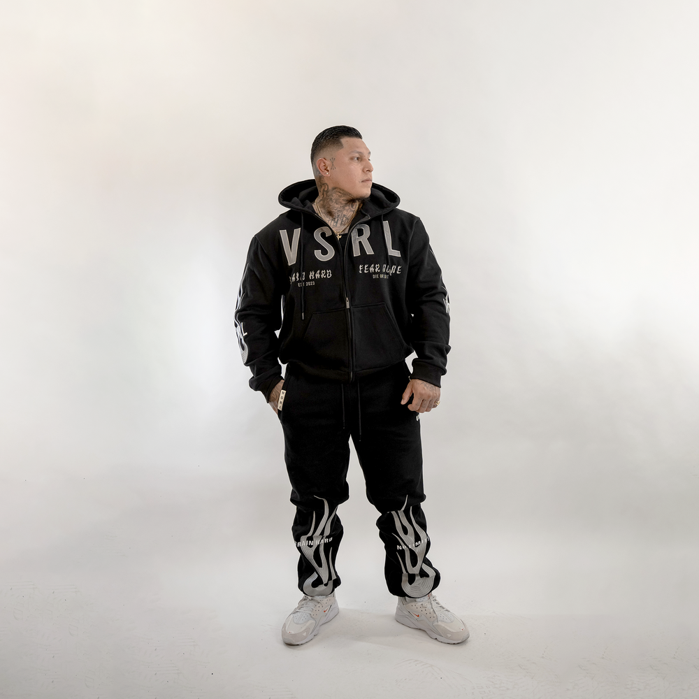 
                      
                        "Fear None" (Black) Heavy Oversized Zip Up Hoodie
                      
                    