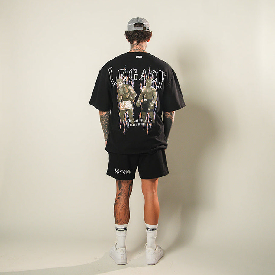 Legacy (Black) Ultra-Heavy Super Oversized T