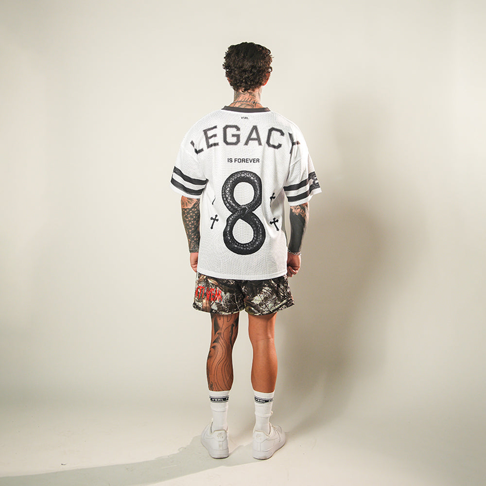 White Legacy V-Neck Jersey