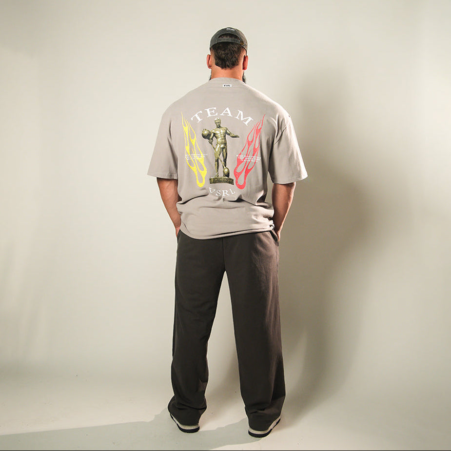 Team VSRL (Grey) Ultra-Heavy Super Oversized T