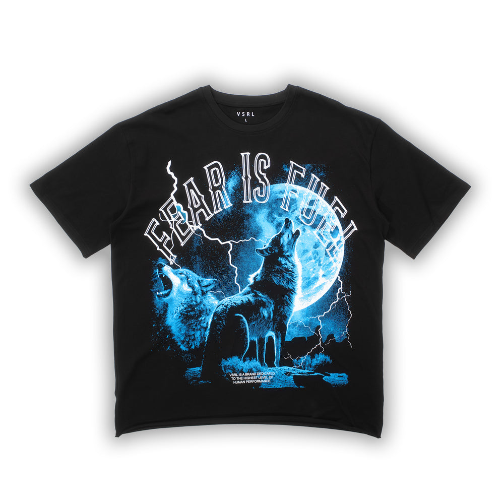 "Fear is Fuel" Ultra-Heavy Super Oversized T