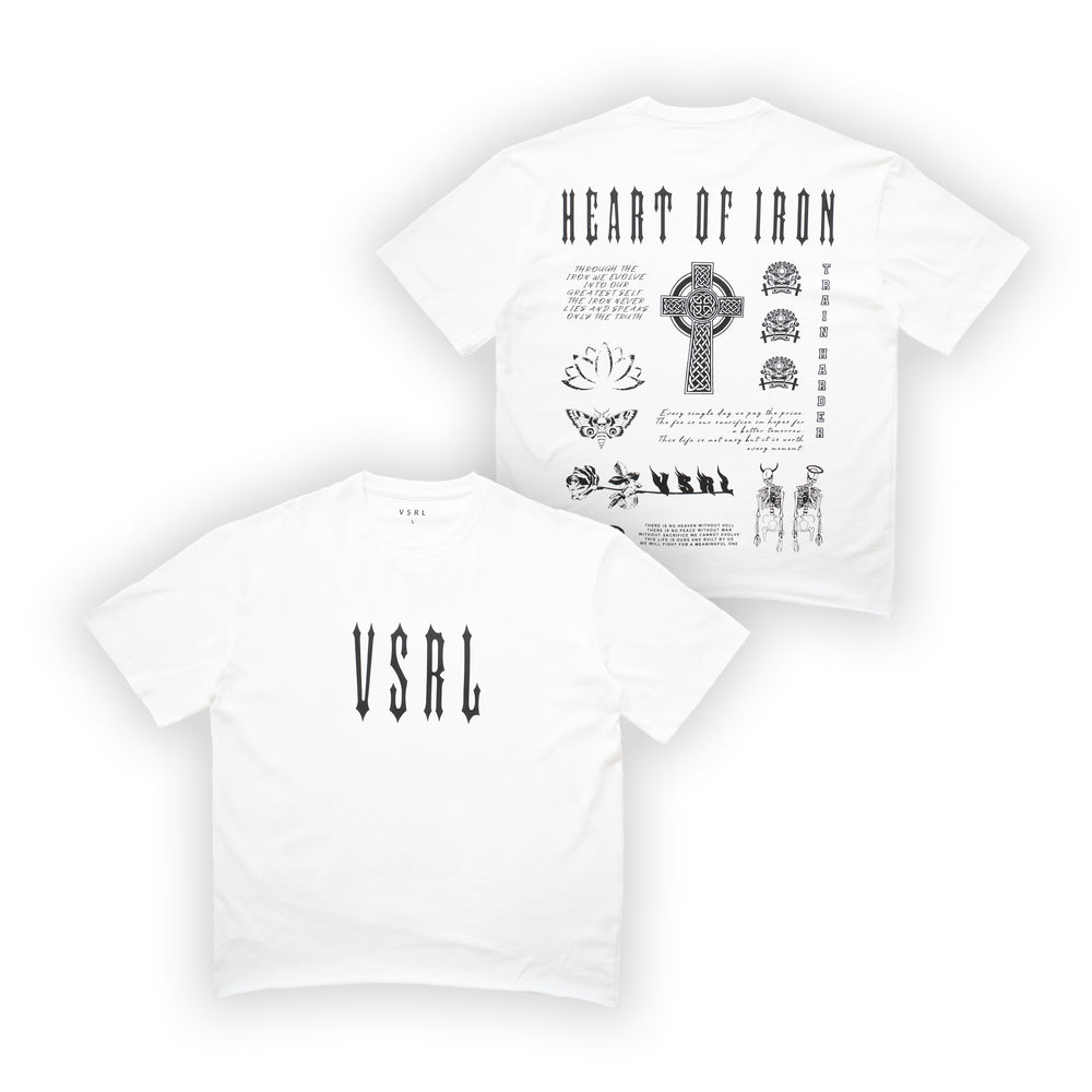 
                      
                        "Heart of Iron" (White) Ultra-Heavy Super Oversized T
                      
                    