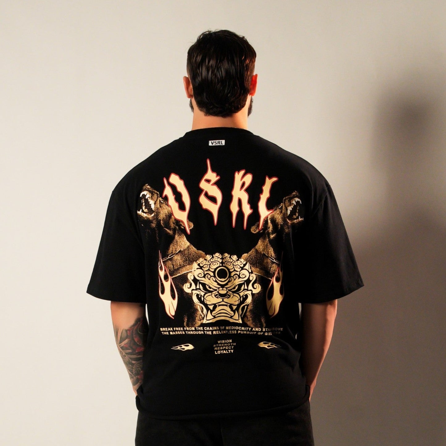 Built Different (Black) Ultra-Heavy Super Oversized T