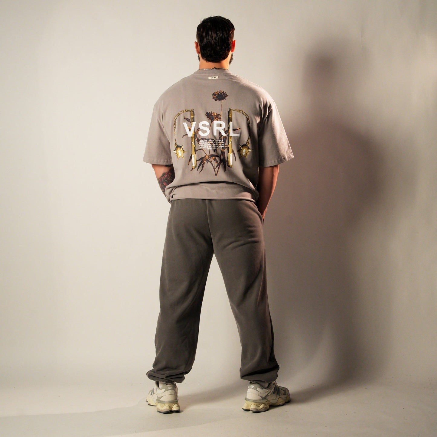 Dark Grey Heavyweight Baggy Joggers