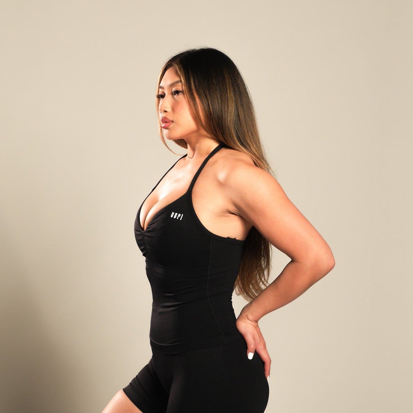 VSRL Halter Top (Black)