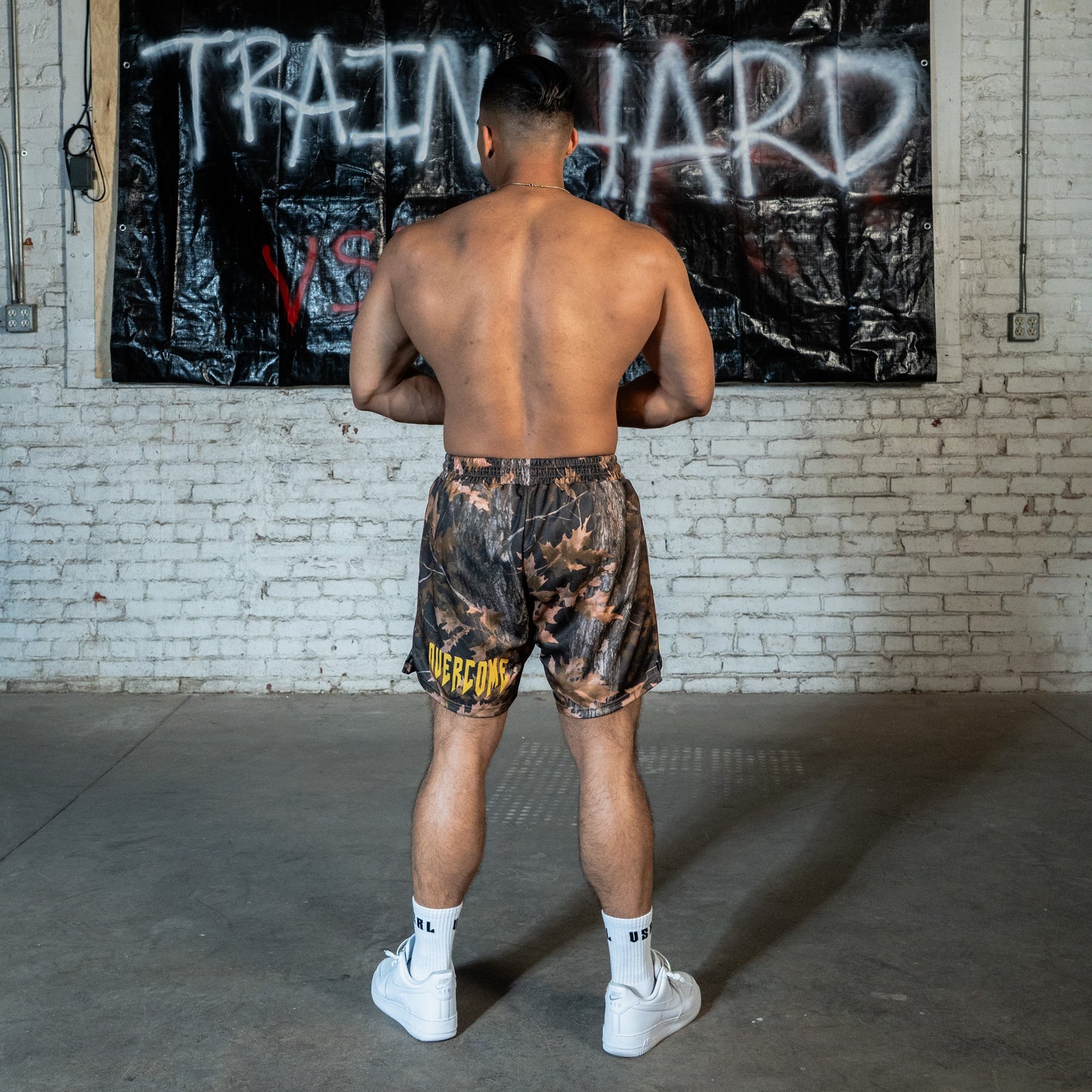 Overtake (Autumn Camo) Mesh Shorts