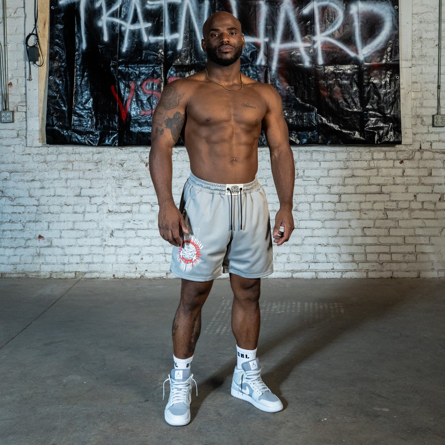 VSRL Training Division (Grey) Mesh Shorts