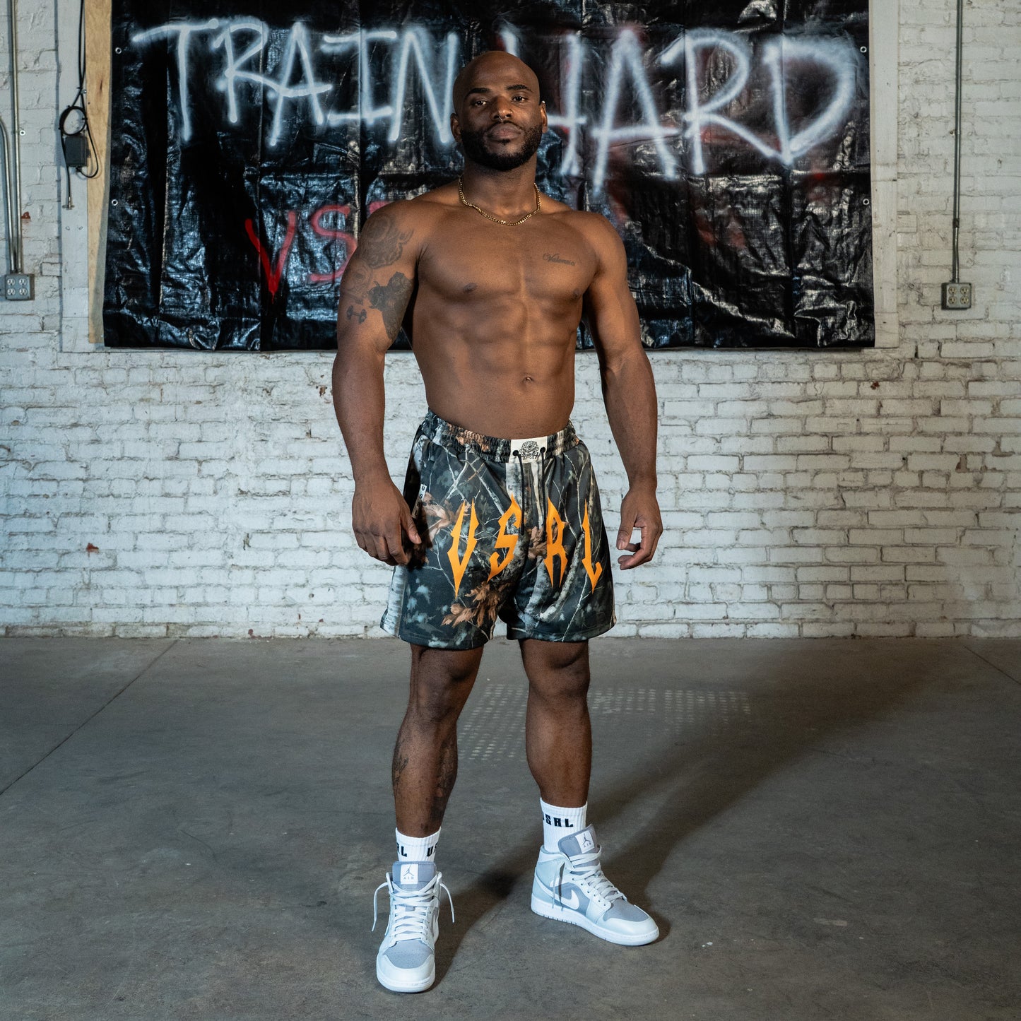 Bold VSRL (Woodland Camo) Mesh Shorts