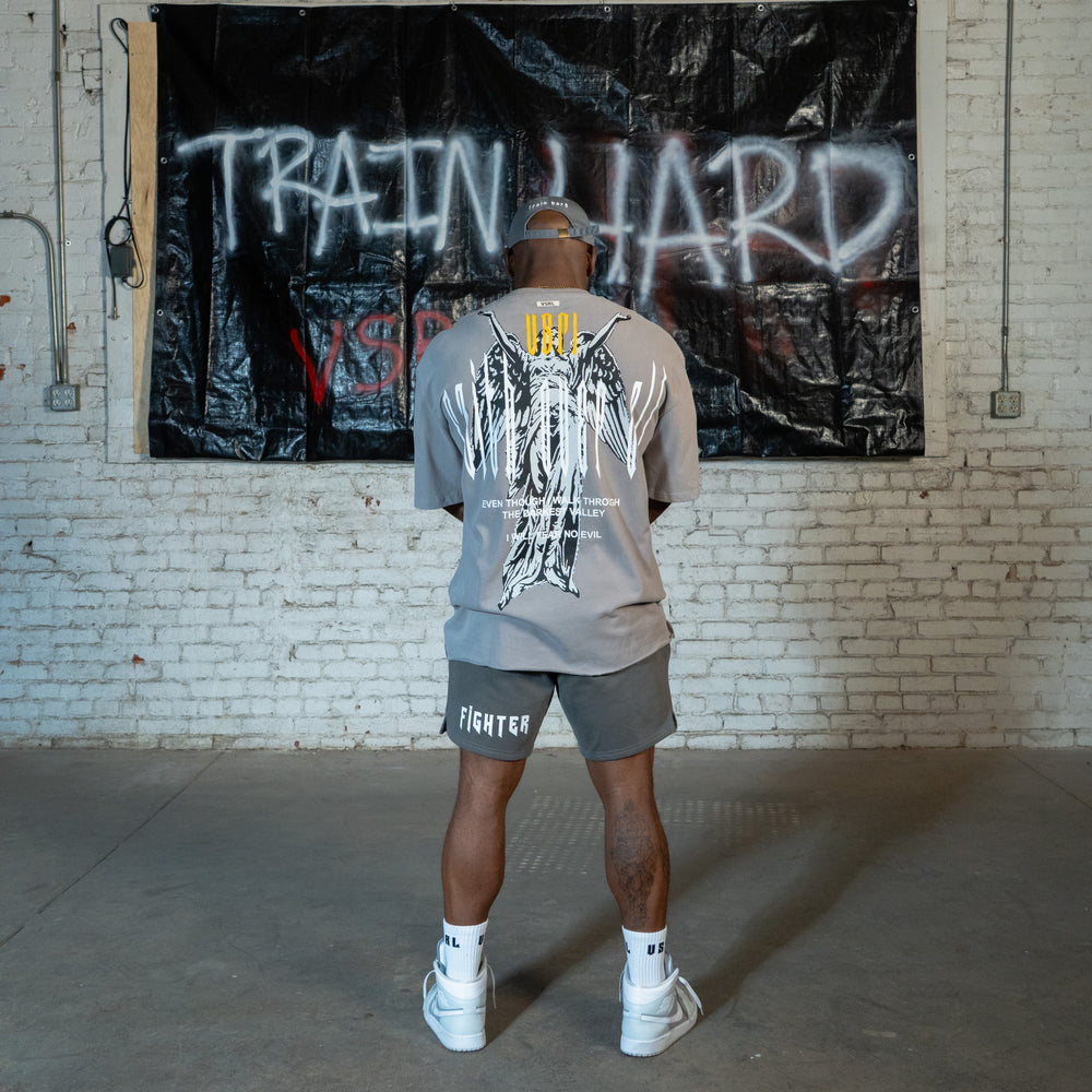 
                      
                        Visceral Faith (Stone Grey) Ultra-Heavy Super Oversized T
                      
                    
