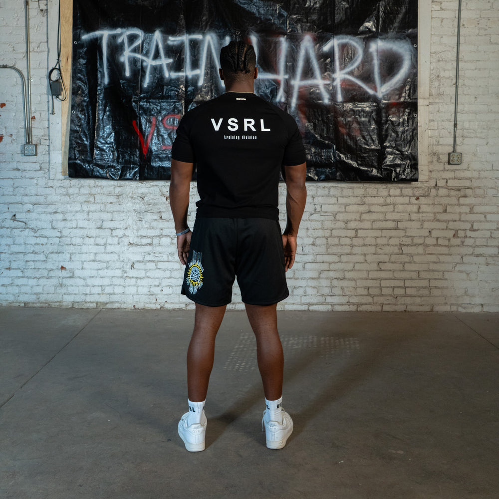 Training Division (Black) Fitted Athletic T