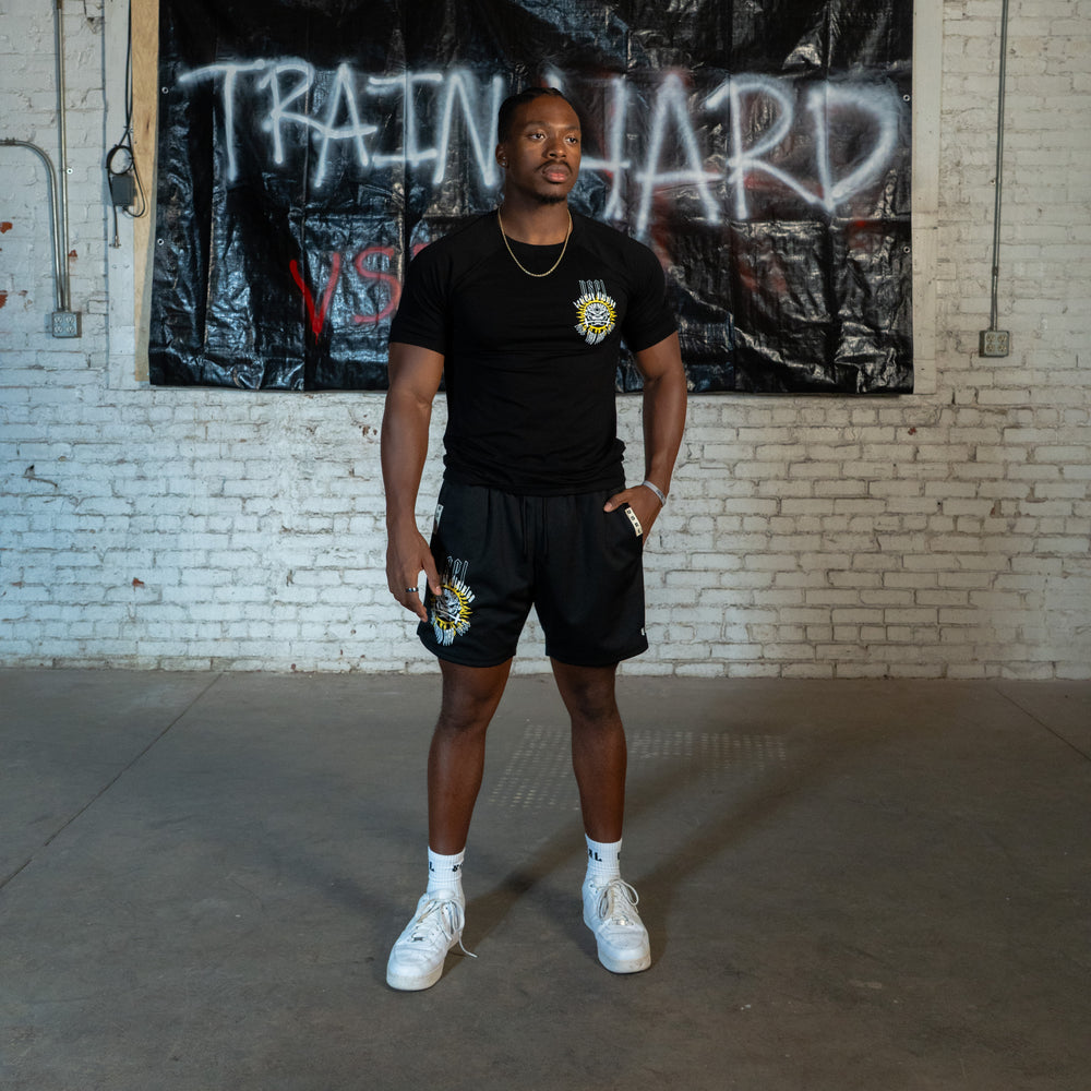 Training Division (Black) Fitted Athletic T
