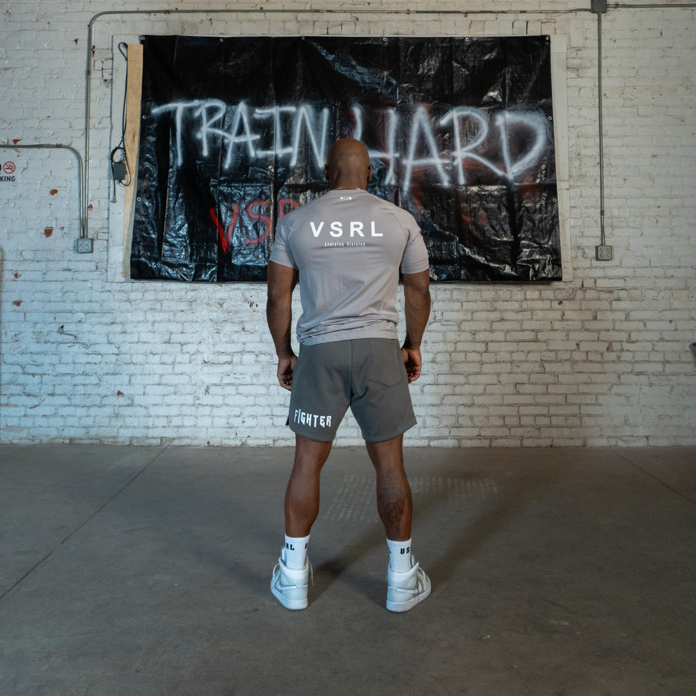 Training Division (Grey) Fitted Athletic T