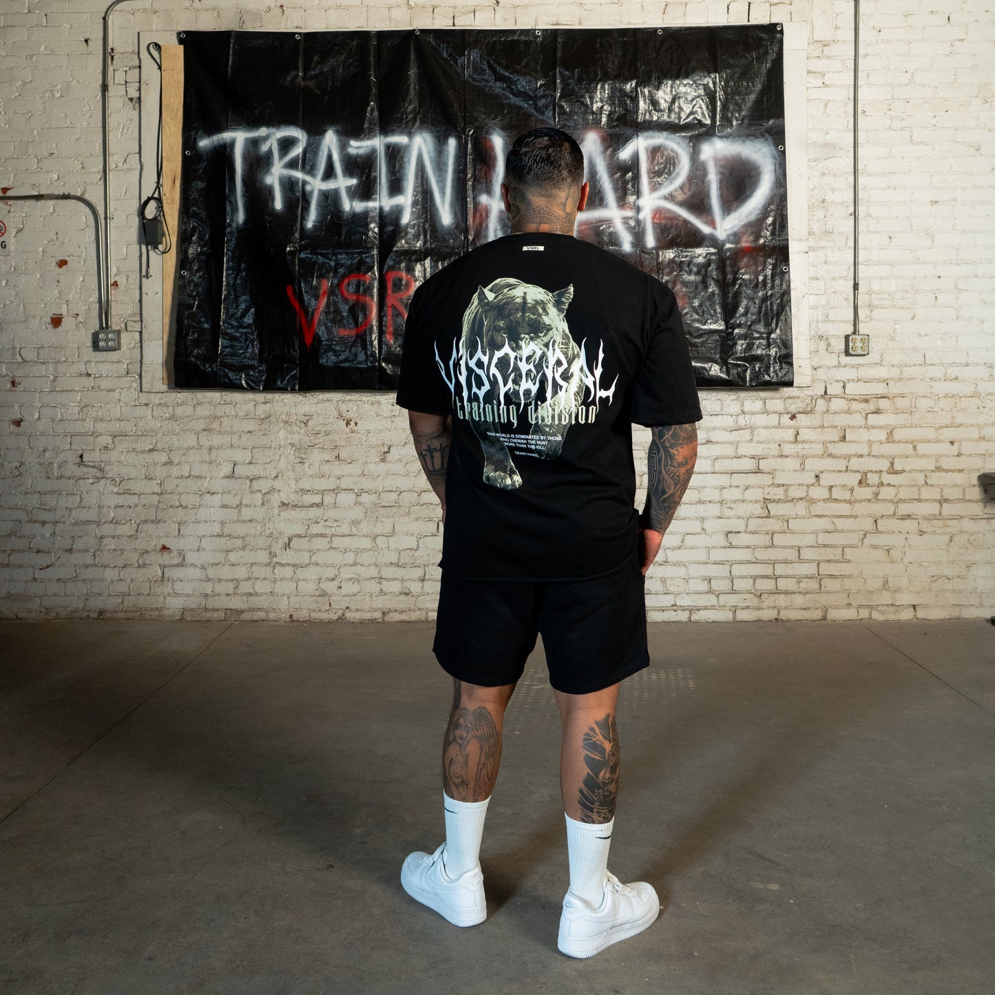 Panther (Black) Ultra-Heavy Super Oversized T