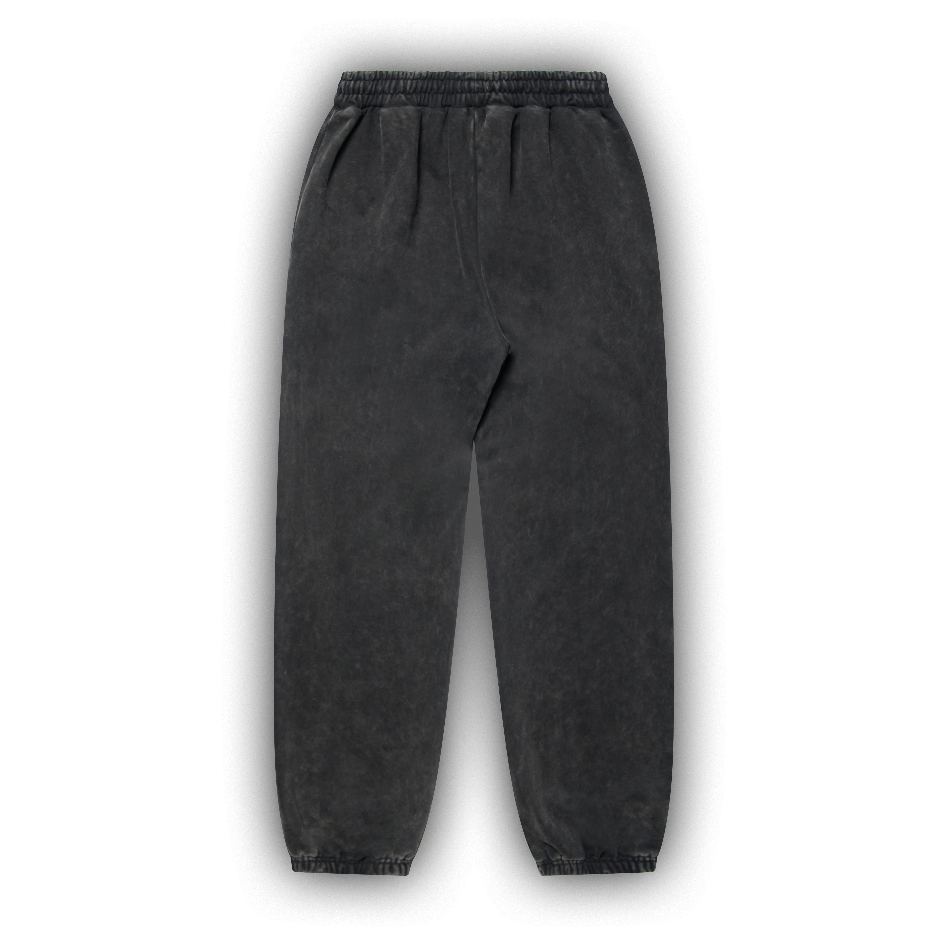 Acid Washed Black Heavyweight Baggy Joggers – VSRL