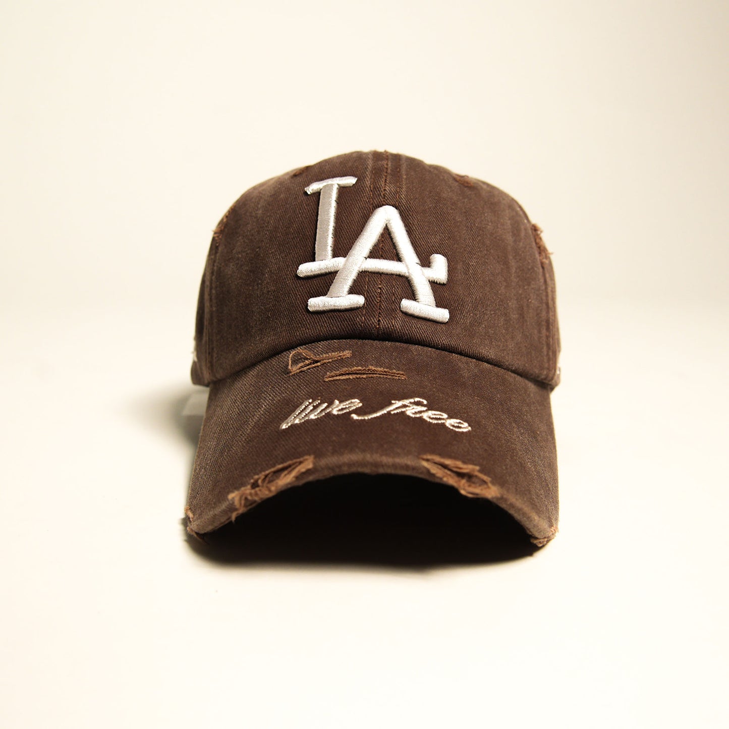 LA VSRL Dad Hat (Washed Brown)