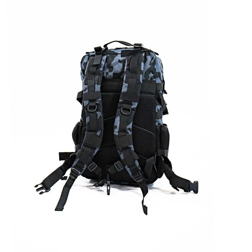 
                      
                        "Train Hard" Tactical Pack (Blue Camo)
                      
                    