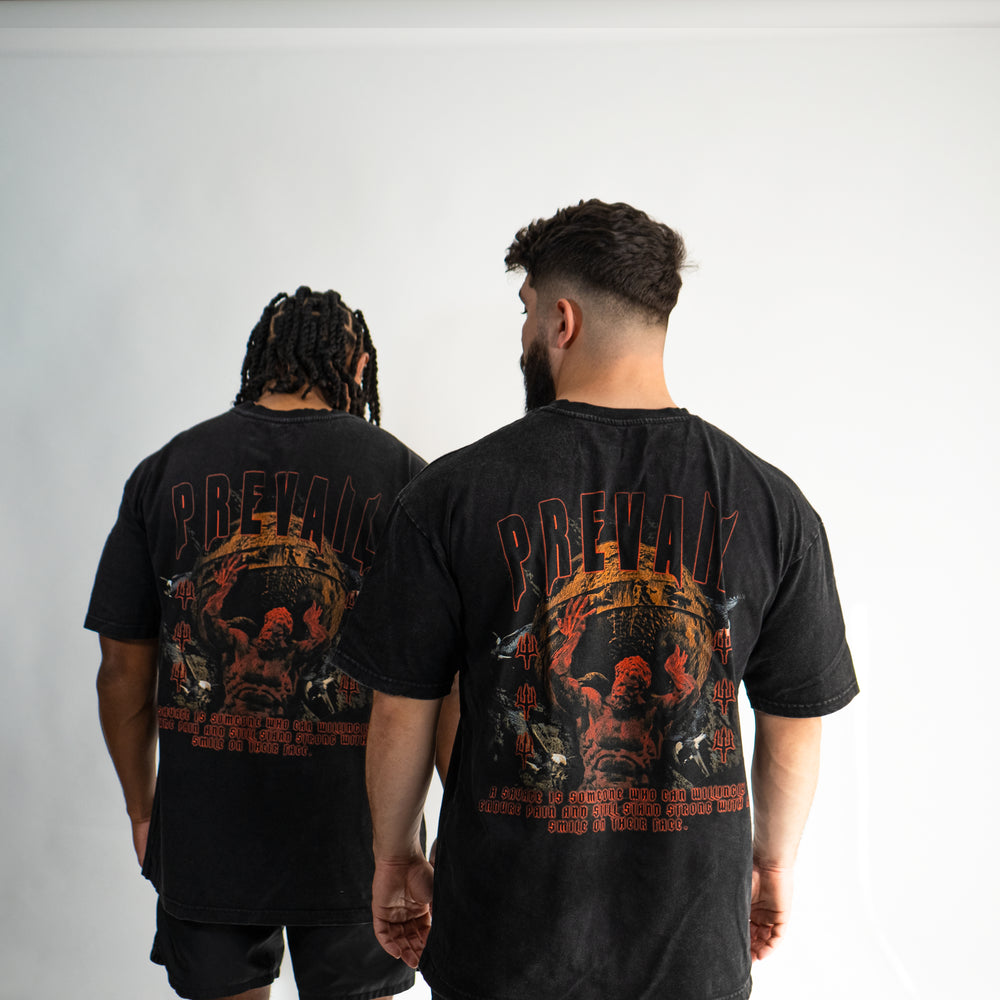 
                      
                        "Prevail" Oversized T
                      
                    